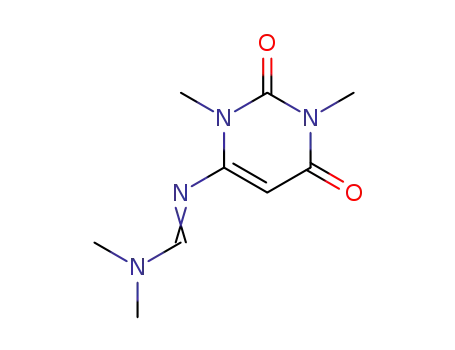 6-<<(dimethylamino)methylene>amino>-1,3-dimethyluracil