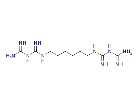 Molecular Structure of 24447-89-0 (2,4,11,13-Tetraazatetradecanediimidamide,3,12-diimino-)