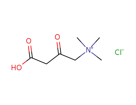 (3-Carboxy-2-oxo-propyl)-trimethyl-ammonium; chloride