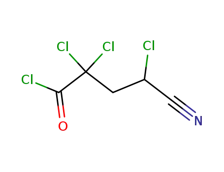 4-cyano-2,2,4-trichlorobutanoyl chloride