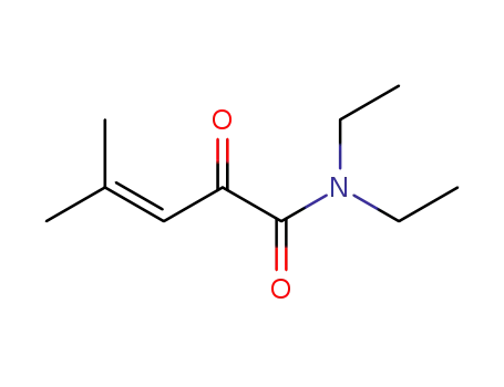 4-Methyl-2-oxo-pent-3-enoic acid diethylamide