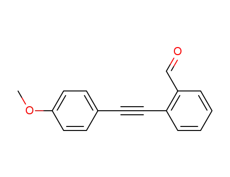 2-(4-methoxyphenylethynyl)benzaldehyde