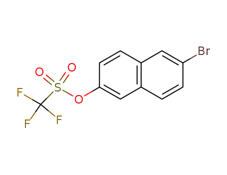 Methanesulfonic acid,1,1,1-trifluoro-, 6-bromo-2-naphthalenyl ester 151600-02-1
