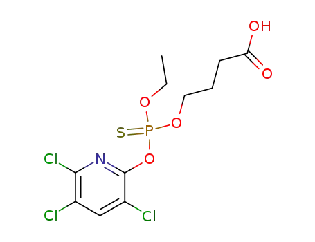 4-[Ethoxy-(3,5,6-trichloro-pyridin-2-yloxy)-thiophosphoryloxy]-butyric acid