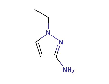 Molecular Structure of 55361-49-4 (1-Ethyl-1H-pyrazol-3-amine)