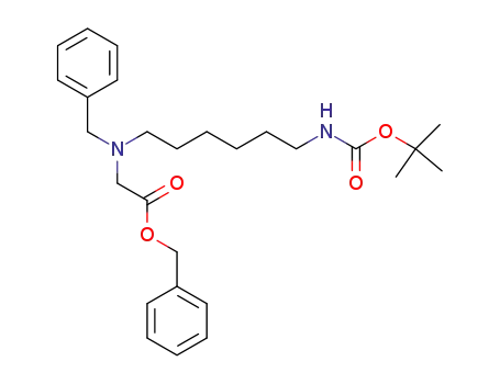 [Benzyl-(6-tert-butoxycarbonylamino-hexyl)-amino]-acetic acid benzyl ester