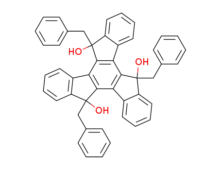 5,10,15-triol-5,10,15-tribenzyl-10,15-dihydro-5H-diindeno[1,2-a;1',2'-c]fluorene