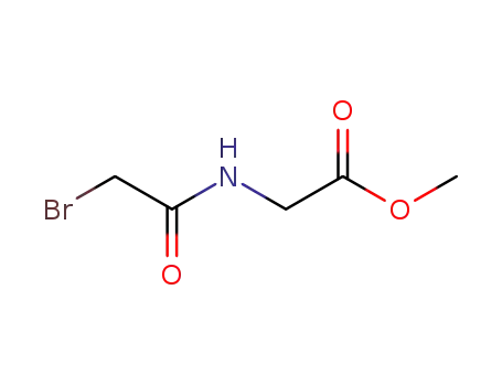 Molecular Structure of 219886-75-6 (Glycine, N-(bromoacetyl)-, methyl ester)