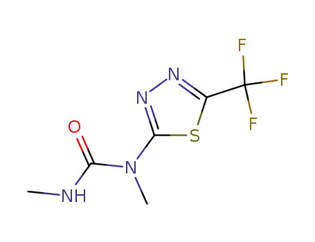1-methyl-3-methyl-3-(5-trifluoromethyl-1,3,4-thiadiazol-2-yl)urea