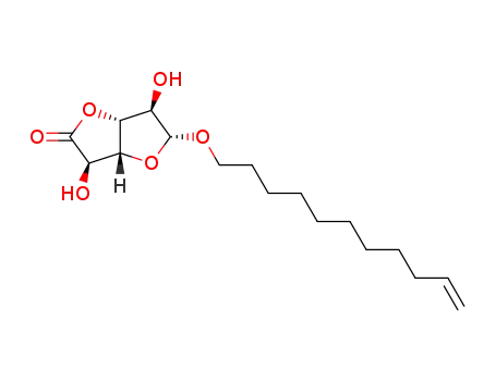 (3R,3aR,5R,6R,6aR)-3,6-Dihydroxy-5-undec-10-enyloxy-tetrahydro-furo[3,2-b]furan-2-one