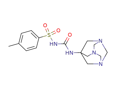 N-(p-toluenesulfonyl)-N'-[7-(1,3,5-triazaadamantyl)]urea