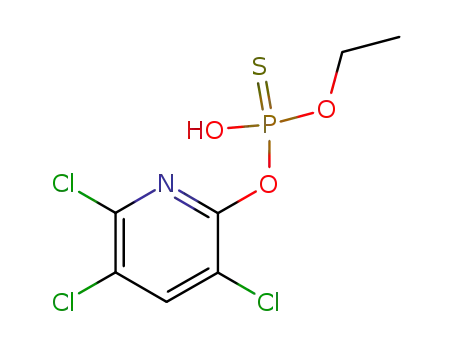 O-ethyl O-(3,5,6-trichloropyridin-2-yl)-O-hydrogenphosphorothioate