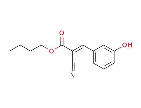 (E)-2-Cyano-3-(3-hydroxy-phenyl)-acrylic acid butyl ester