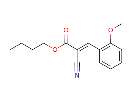 (E)-2-Cyano-3-(2-methoxy-phenyl)-acrylic acid butyl ester