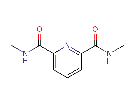 Molecular Structure of 46327-71-3 (2,6-Pyridinedicarboxamide, N,N'-dimethyl-)