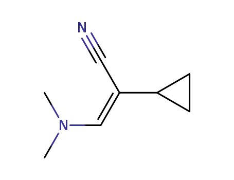 (2Z)-2-cyclopropyl-3-(dimethylamino)prop-2-enenitrile