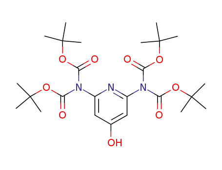 2-[6-[bis[(1,1-dimethylethoxy)carbonyl]amino]-1,4-dihydro-4-oxo-2-pyridinyl]-1,3-bis(1,1-dimethylethyl)ester
