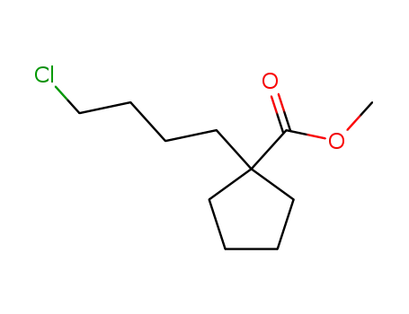 1-(4-Chlorobutyl)cyclopentanecarboxylic acid, methyl ester