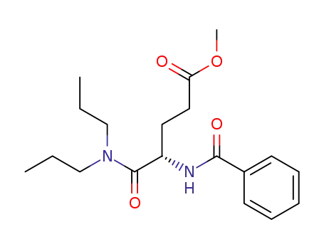 N-benzoyl-N',N'-dipropyl-S-isoglutamine methyl ester