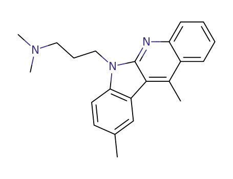 9,11-dimethyl-6-[3-(dimethylamino)propyl]-6H-indolo[2,3-b]quinoline
