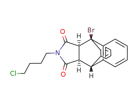N-(4-chlorobutyl)-1-bromo-dibenzo[e,h]bicyclo[2.2.2]octane-2,3-dicarboximide