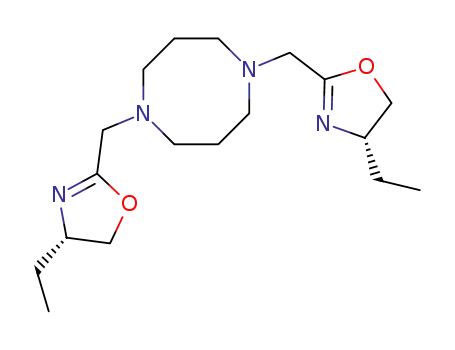(S,S)-1,5-bis(4-ethyloxazolin-2-ylmethyl)-1,5-diazacyclooctane