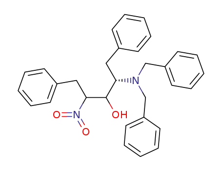 (S)-2-Dibenzylamino-4-nitro-1,5-diphenyl-pentan-3-ol