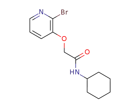 2-(2-bromopyridin-3-yloxy)-N-cyclohexylacetamide
