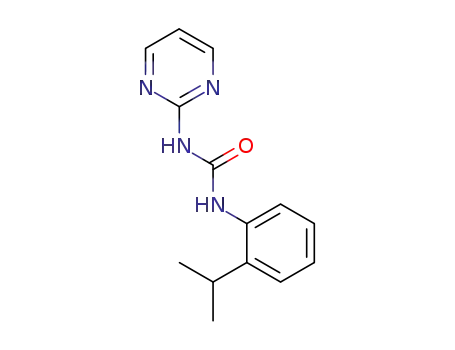 N-(2-isopropylphenyl)-N'-(2-pyrimidyl)urea