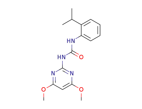 1-(4,6-dimethoxy-pyrimidin-2-yl)-3-(2-isopropyl-phenyl)-urea