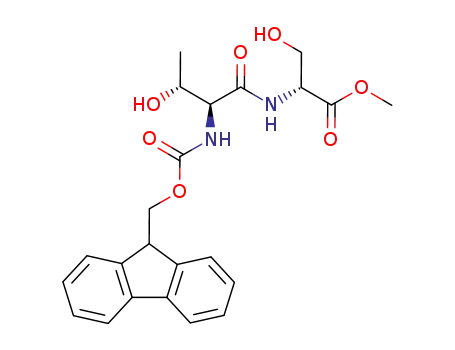 (R)-2-[(2S,3R)-2-(9H-Fluoren-9-ylmethoxycarbonylamino)-3-hydroxy-butyrylamino]-3-hydroxy-propionic acid methyl ester