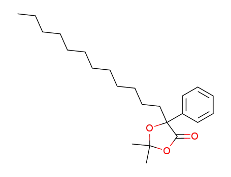 5-dodecyl-2,2-dimethyl-5-phenyl-1,3-dioxolan-4-one