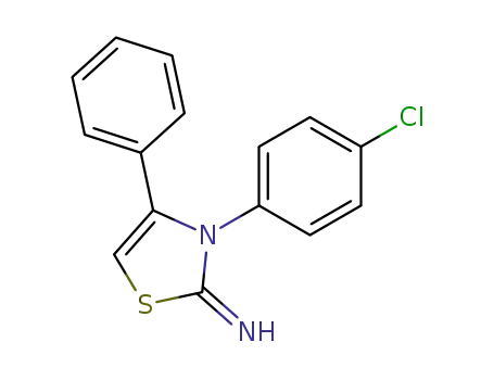 3-(p-chlorophenyl)-4-phenyl-2-imino-4-thiazoline