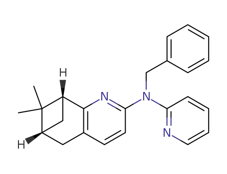 (6R,8R)-(+)-benzyl-(5,6,7,8-tetrahydro-7,7-dimethyl-6,8-methanoquinolin-2-yl)-pyridin-2-yl-amine