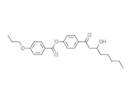4-(3-hydroxyoctanoyl)phenyl 4-propoxybenzoate