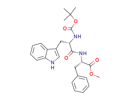 L-Phenylalanine,N-[(1,1-dimethylethoxy)carbonyl]-L-tryptophyl-, methyl ester cas  72156-62-8