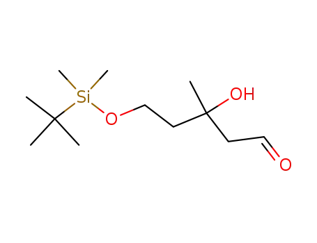 5-(tert-butyl-dimethyl-silanyloxy)-3-hydroxy-3-methyl-pentanal