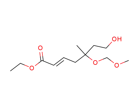 ethyl (2E)-7-hydroxy-5-(methoxymethoxy)-5-methylhept-2-enoate