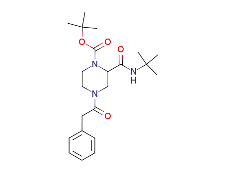 (S)-1-tert-butoxycarbonyl-2-tert-butylcarboxamide-4-benzyloxycarbonyl-piperazine