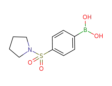 (4-(pyrrolidin-1-ylsulfonyl)phenyl)boronic acid