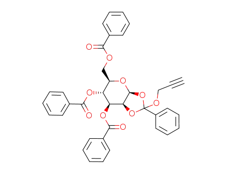 3,4,6-tri-O-benzoyl-β-D-mannopyranose-1,2-(prop-2-ynyl orthobenzoate)