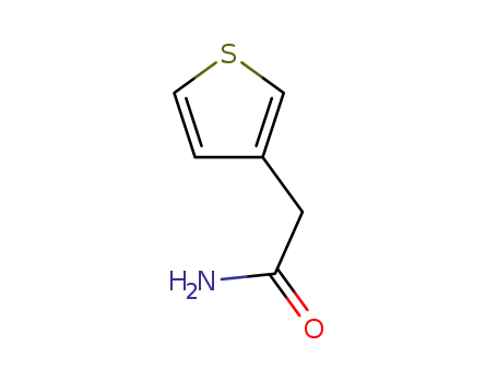 Molecular Structure of 13781-66-3 (2-(Thiophen-3-yl)acetaMide)