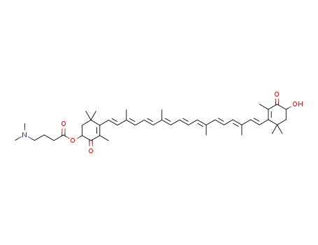 dimethylaminobutyric acid monoester of astaxanthin