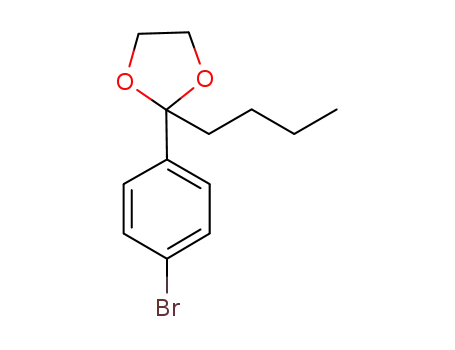 2-(4'-bromophenyl)-2-butyl-1,3-dioxolane