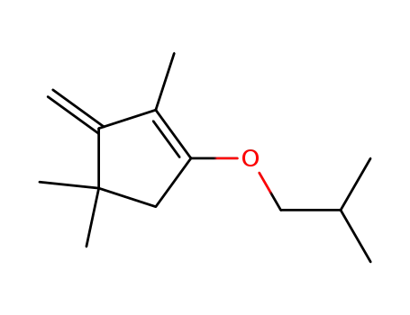 1-isobutoxy-2,4,4-trimethyl-3-exomethylene-cyclopentene