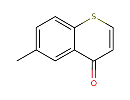 Molecular Structure of 1076-31-9 (6-methyl-4H-thiochromen-4-one)