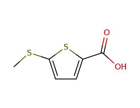 2-Thiophenecarboxylicacid, 5-(methylthio)-