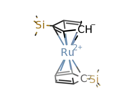 bis(η5-(trimethylsilyl)cyclopentadienyl)ruthenium(II)