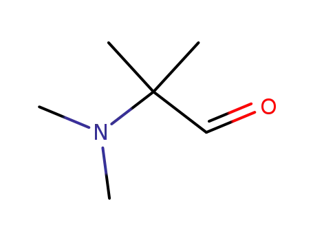 Molecular Structure of 16042-92-5 (2-(dimethylamino)-2-methylpropanal)