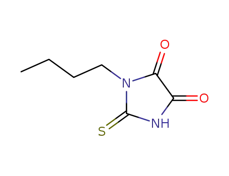 1-butyl-2-thioxoimidazolidine-4,5-dione